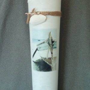 Beach House - Vaas (extra groot) met afbeelding