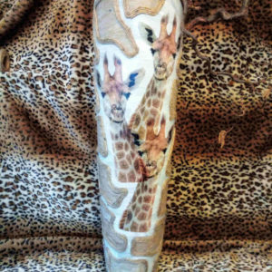 Nature - Vaas met giraffe