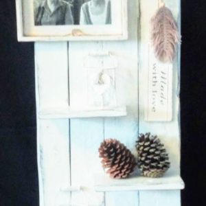 Memories - Moodbord met afbeelding en haak landelijke stijl