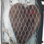 Captured heart Valentijnsbord