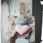 Captured heart Valentijnsbord