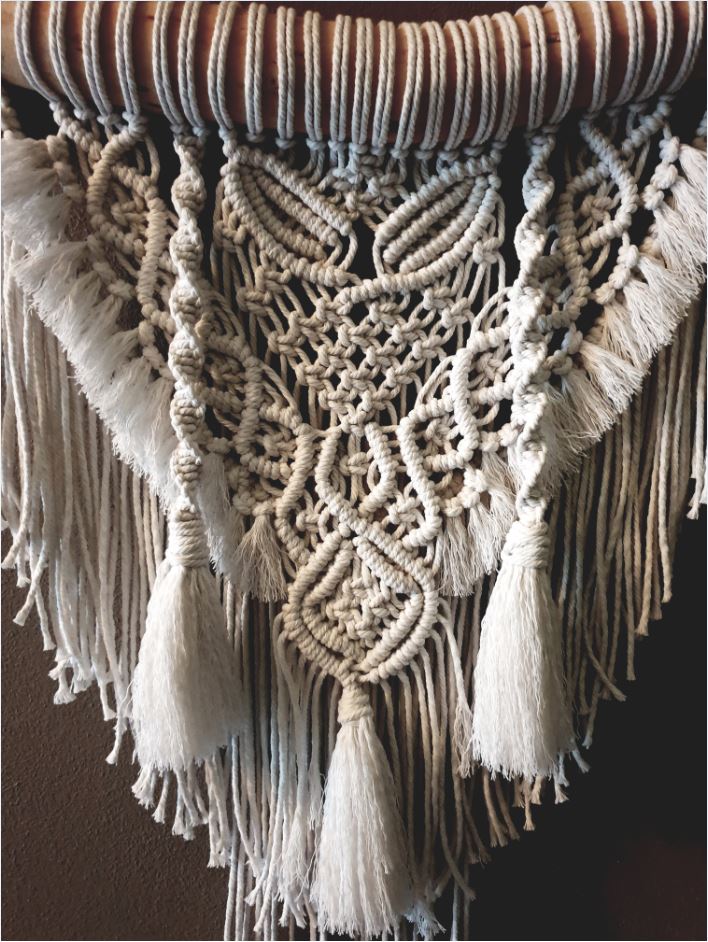 Macramé wandkleed "Passo"