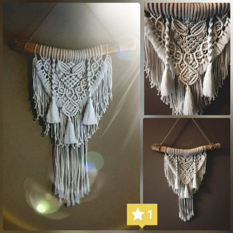 Macramé wandkleed - "Passo"