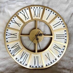 Wandklok - "Trainstation"