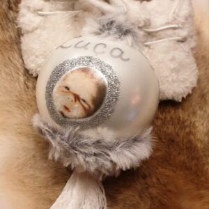 Kerstbal "Luca"