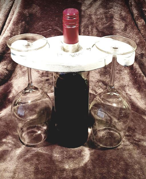 Duo-Wijnglashouder-time for wine