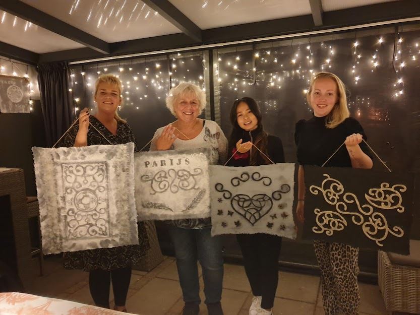 Try-out kalkdoek workshop blog 5 september 2022