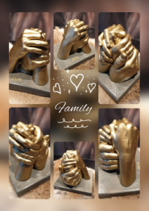 Family gold Gipshanden Goud Family